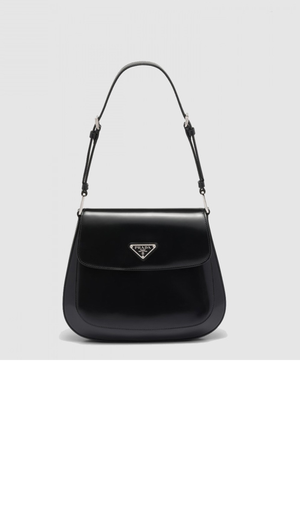 프라다 클레오 브러시드 숄더백 1BD303
