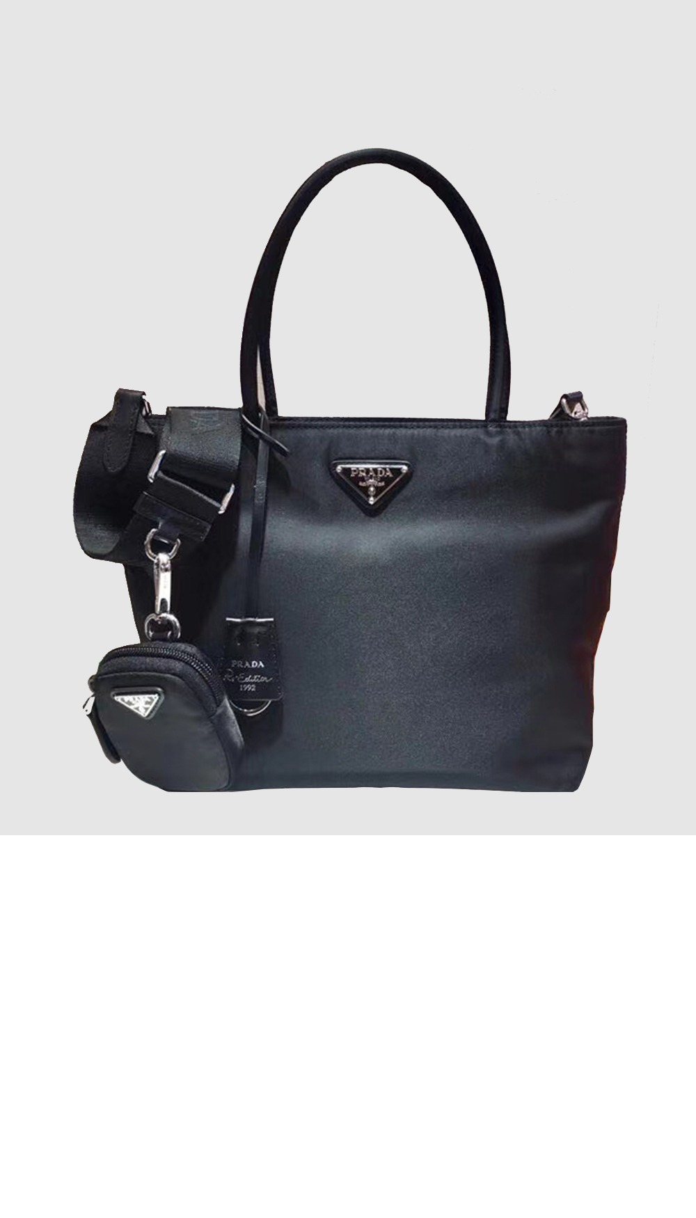 프라다 테수토 쇼핑 토트백 1BG320