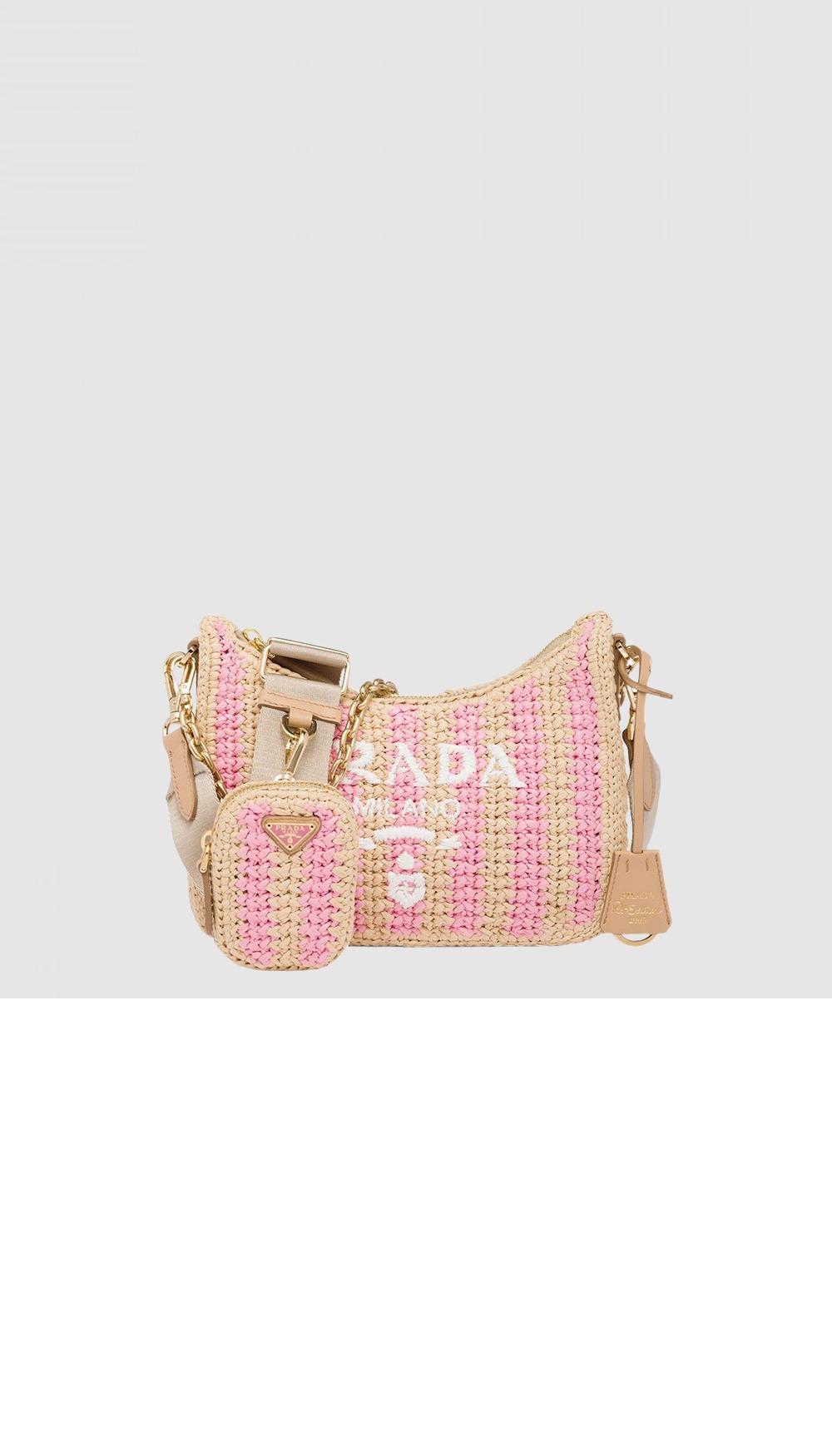 프라다 리에디션 2005 크로셰백 1BH204