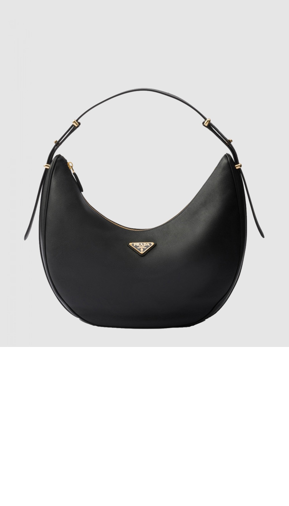 프라다 라지 가죽 숄더백 1BC212