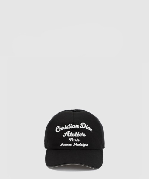 디올 아뜰리에 자수 베이스볼 캡 243C9