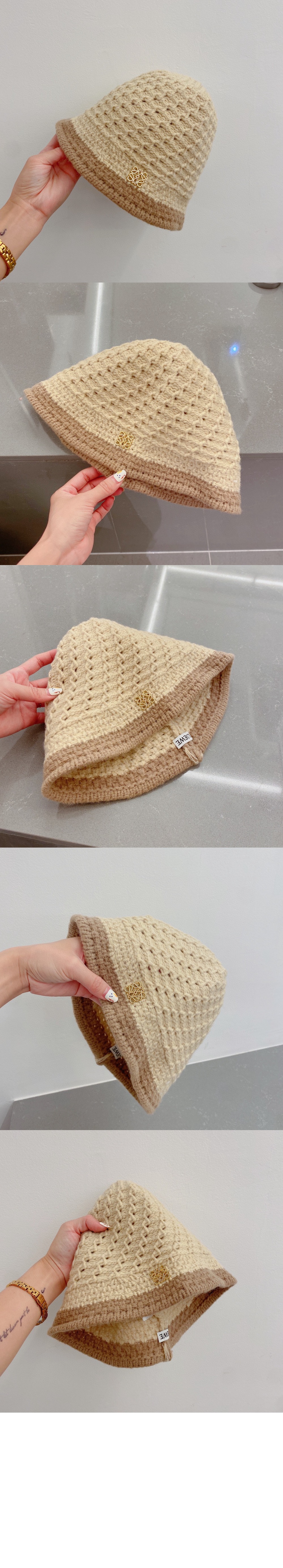 로에베 니트 벙거지