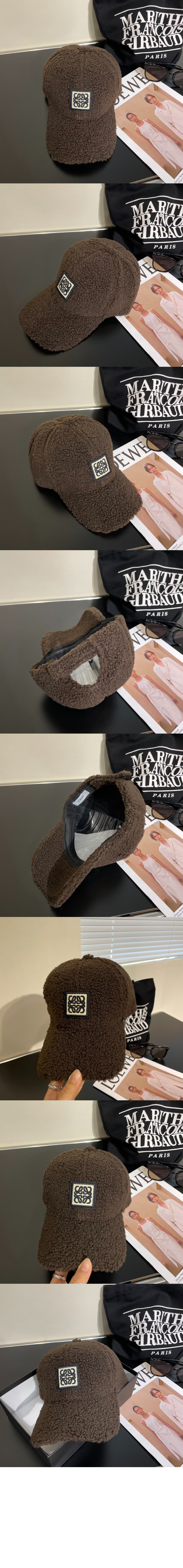 로에베 램스울 베이스볼 캡