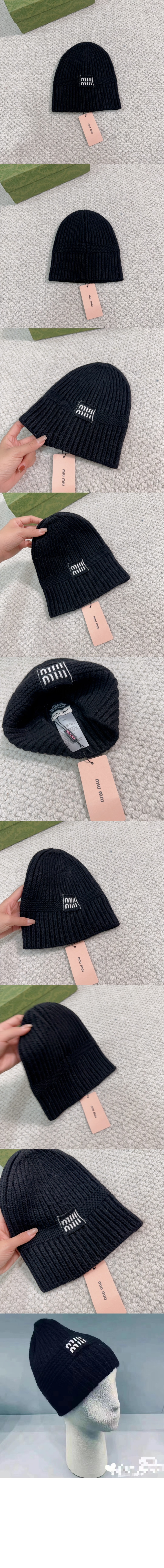 미우미우 니트모자 5HC319