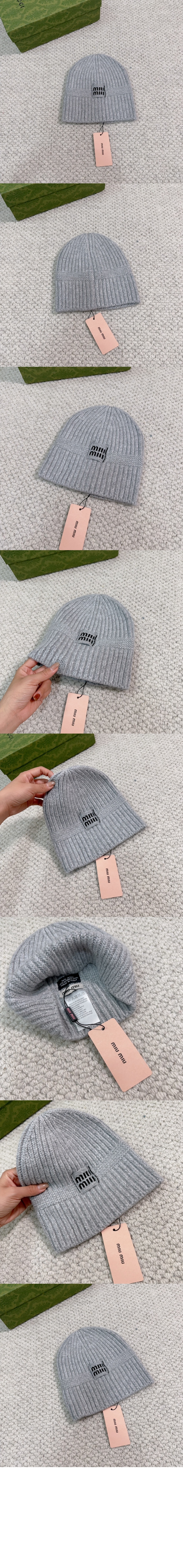 미우미우 니트모자 5HC319