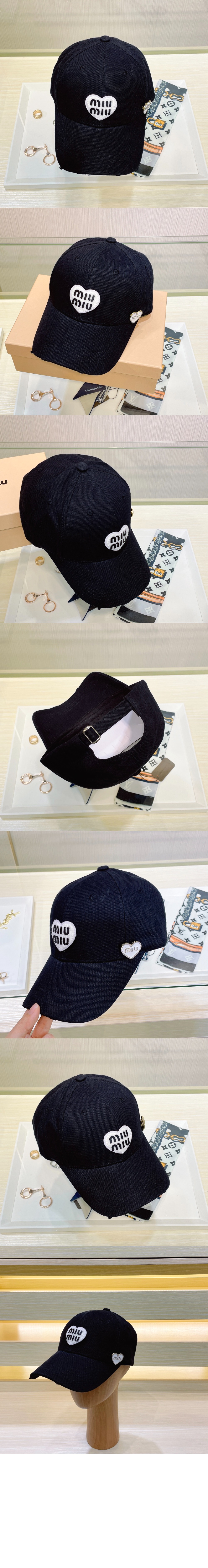 미우미우 베이스볼 캡 5HC634