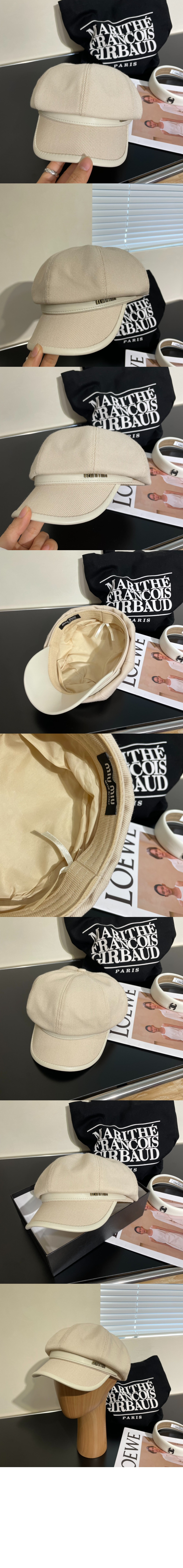 미우미우 팔각 모자 5HC731