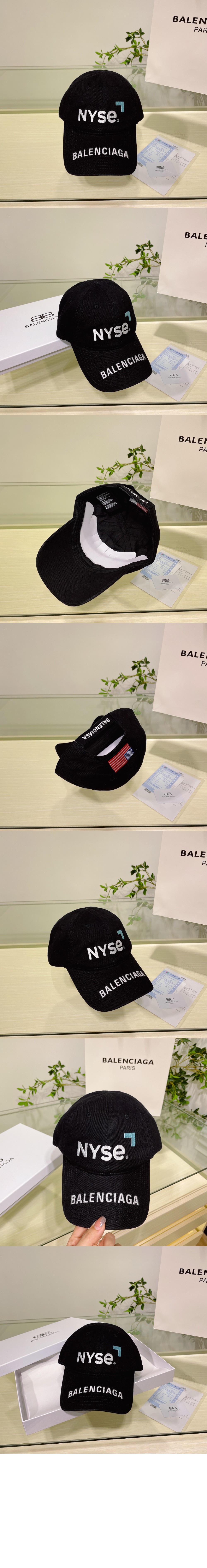 발렌시아가 베이스볼 캡 752218