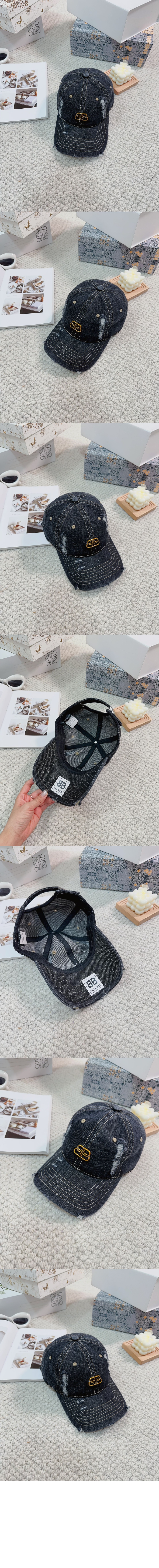 발렌시아가 데님 베이스볼 캡 569835