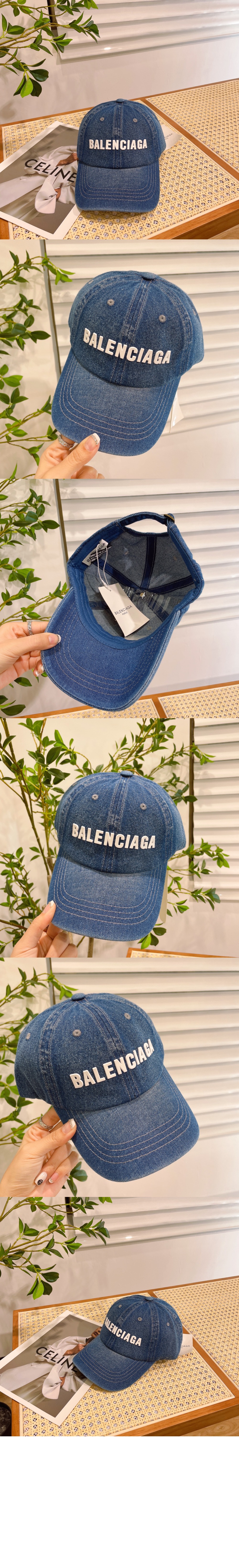 발렌시아가 베이스볼 캡 734934