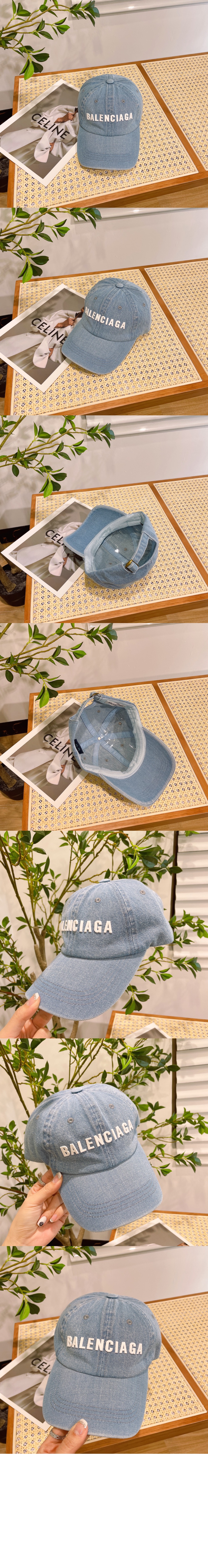 발렌시아가 베이스볼 캡 734934