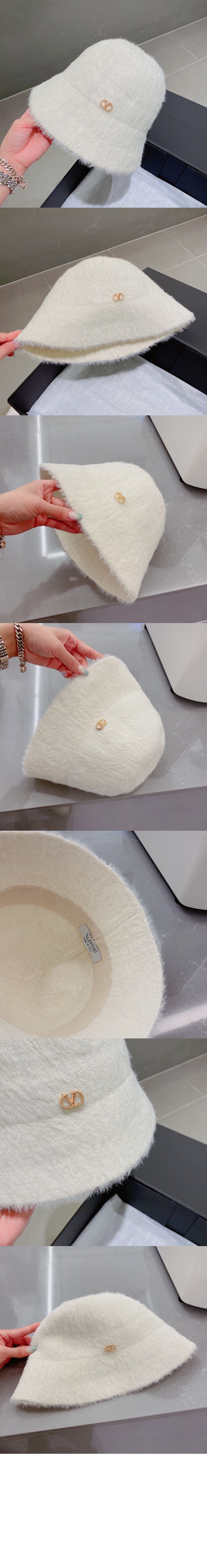 발렌티노 램스울 벙거지