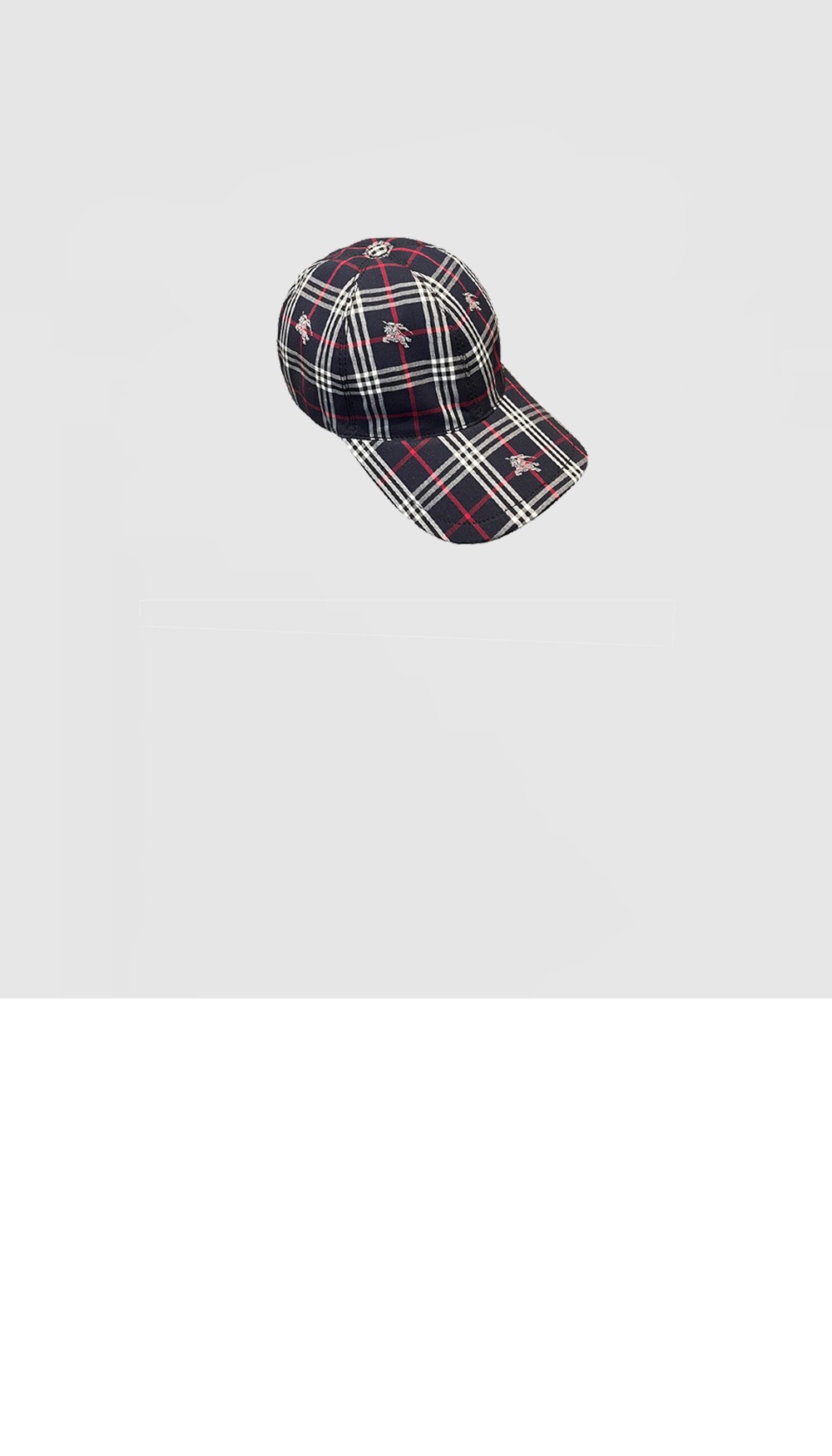 버버리 베이스볼 캡 8056971