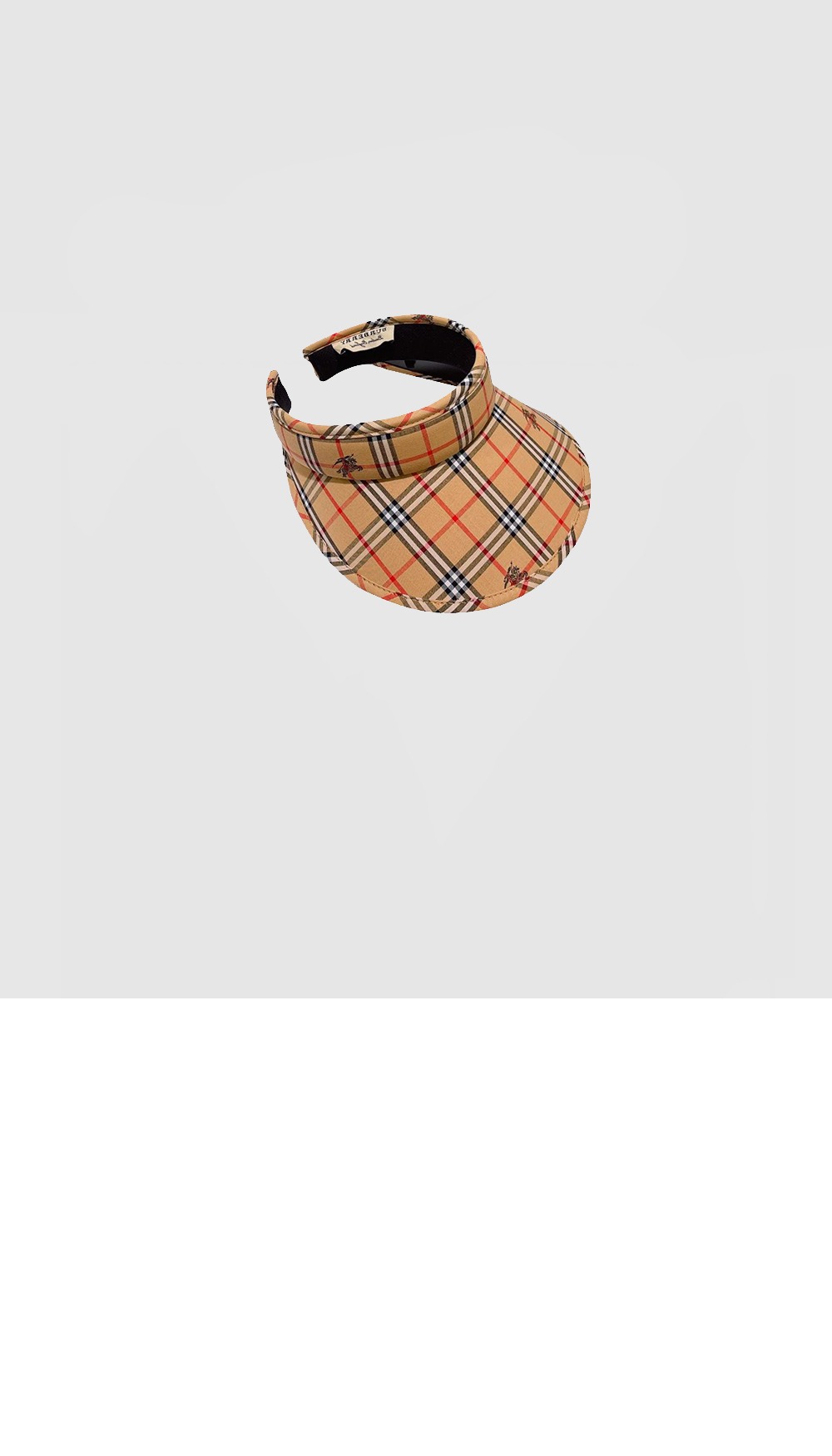 버버리 선캡 8098418