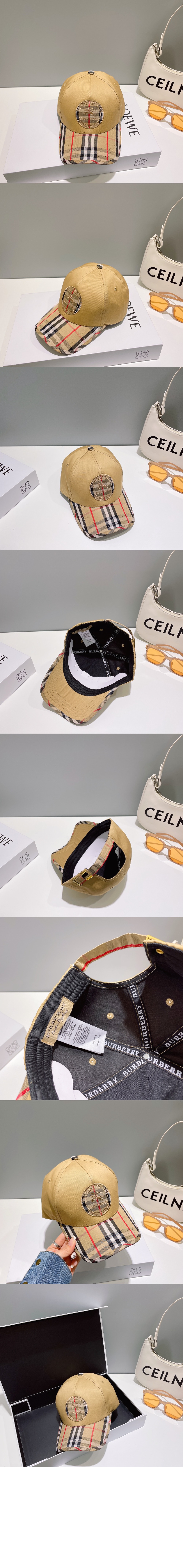 버버리 베이스볼 캡 8063447