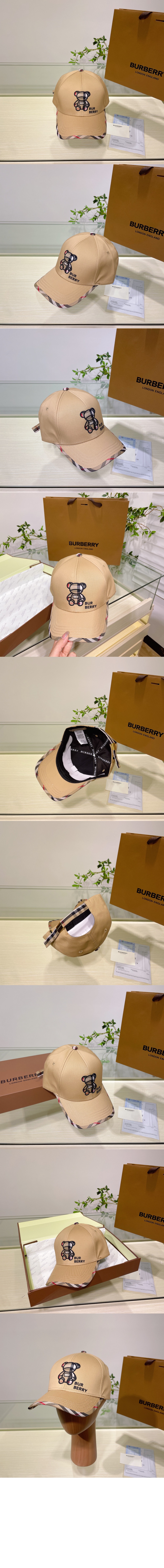 버버리 베이스볼 캡 8045235