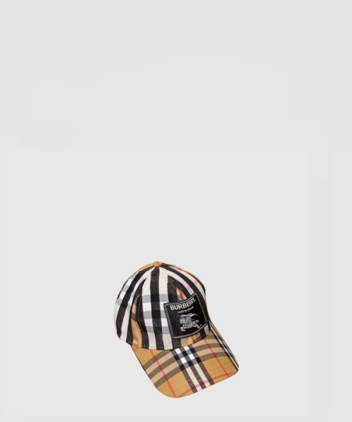 버버리 빈티지 체크 베이스볼 캡 8015234
