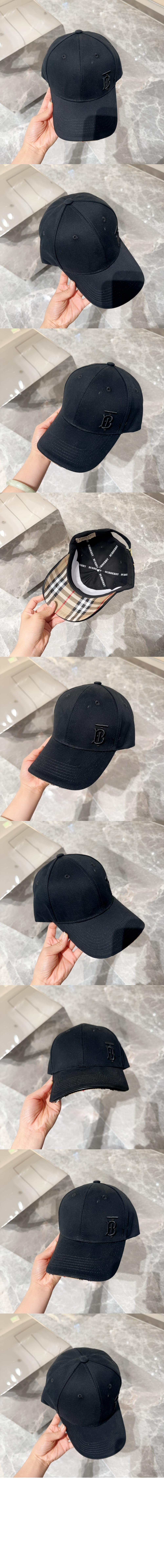 버버리 입체 자수 야구 모자 8063214