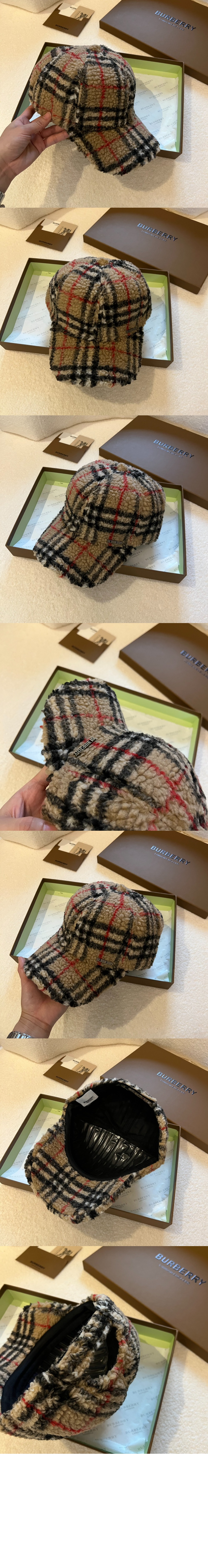 버버리 시어링 베이스볼 캡 89501513