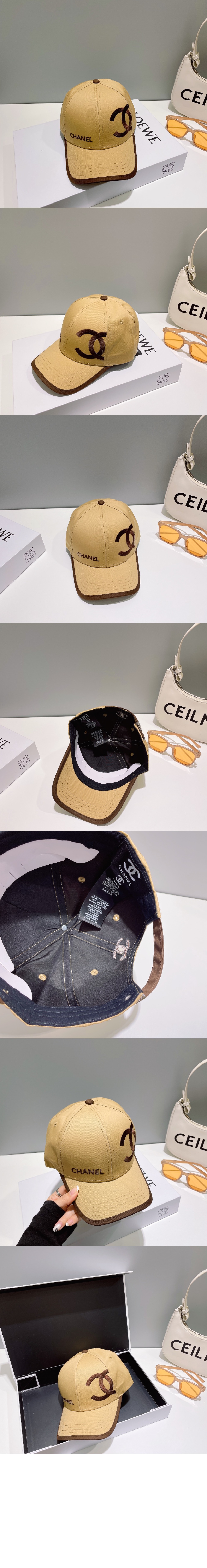 샤넬 베이스볼 캡 AA3764