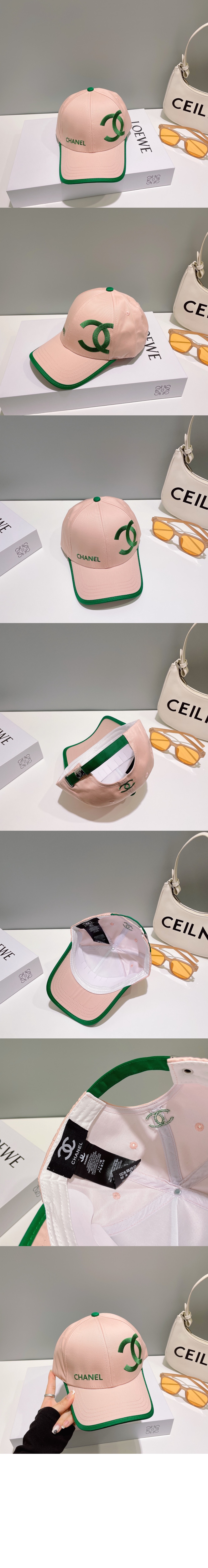 샤넬 베이스볼 캡 AA3764