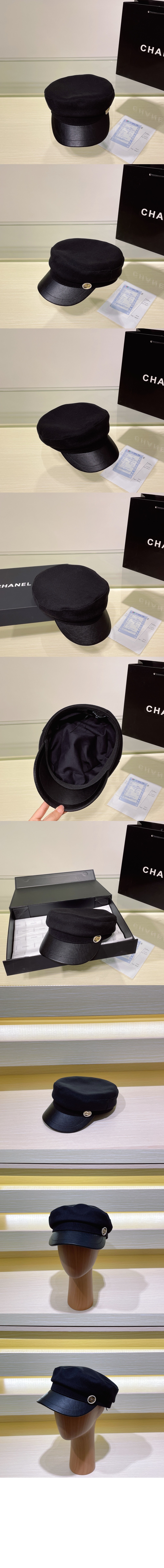 샤넬 팔각 모자 AA3755