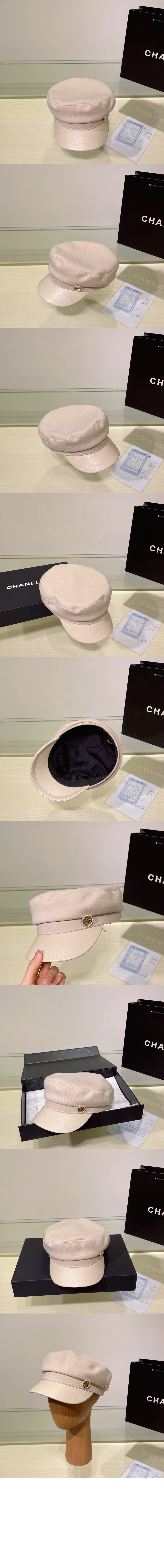 샤넬 팔각 모자 AA3755