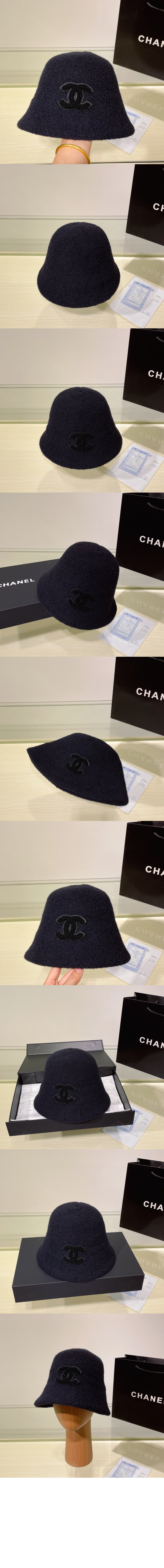 샤넬 램스울 버킷햇 AA4559