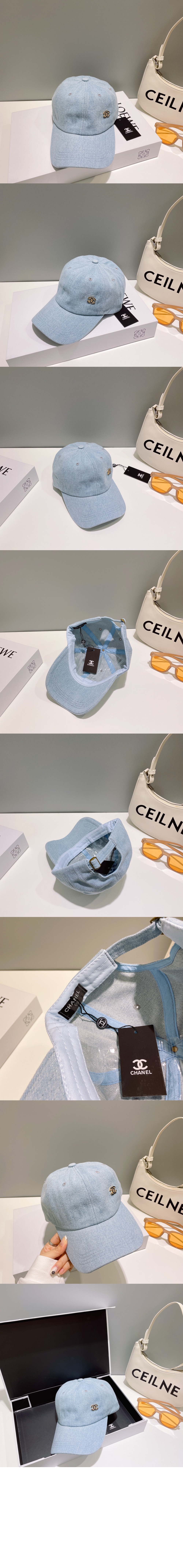 샤넬 베이스볼 캡 AA6637