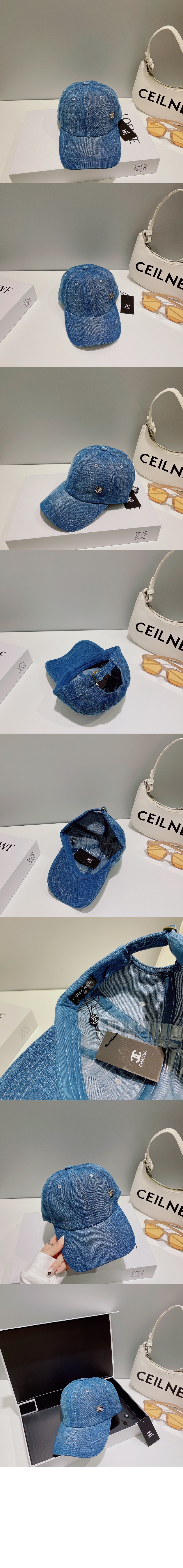 샤넬 베이스볼 캡 AA6637