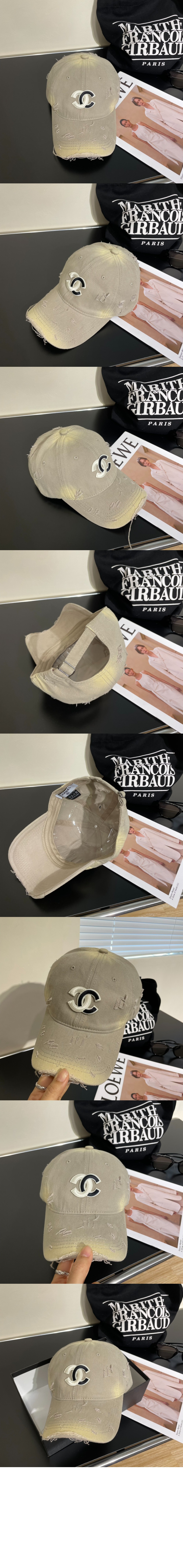 샤넬 베이스볼 캡 AA6353