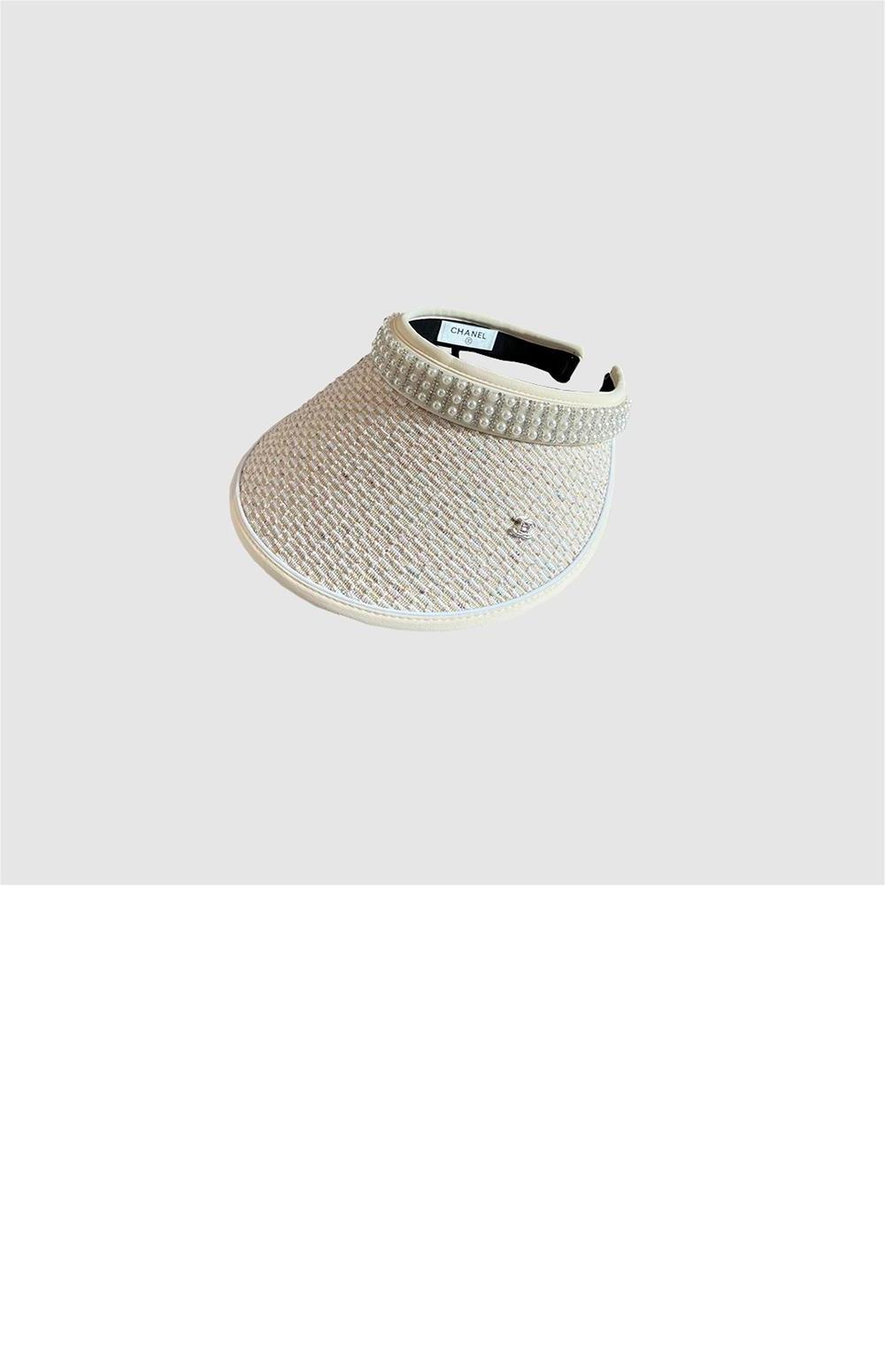 샤넬 진주 선캡 AA5624