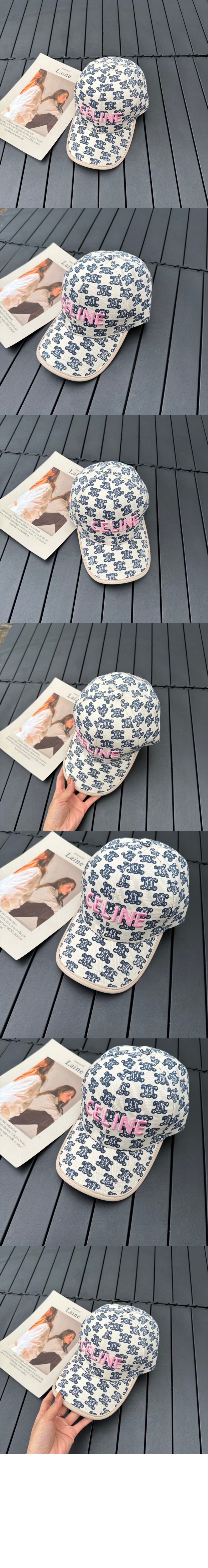 셀린느 자수 베이스볼 캡 2A9674