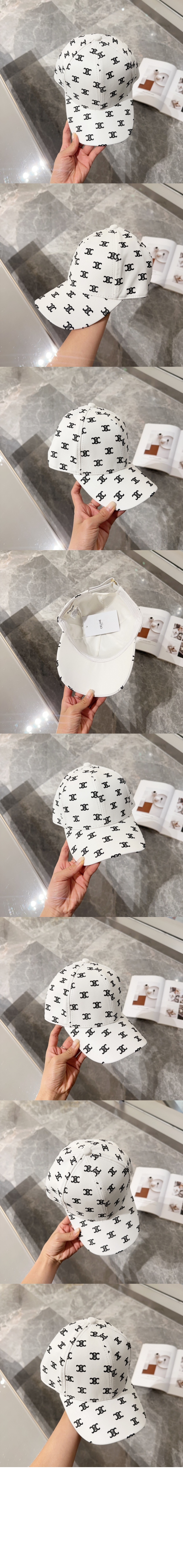 셀린느 가죽 베이스볼 캡 2A53B7