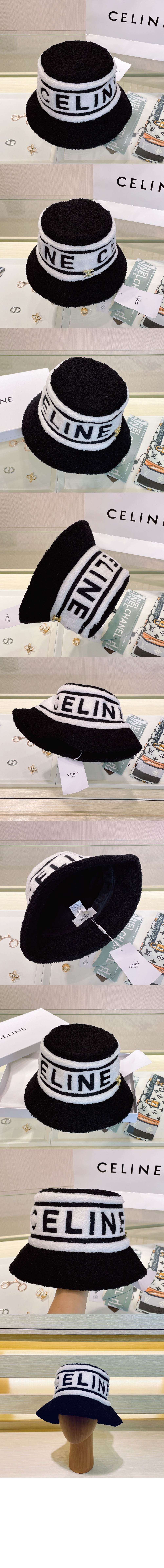 셀린느 램스울 벙거지 2A4354