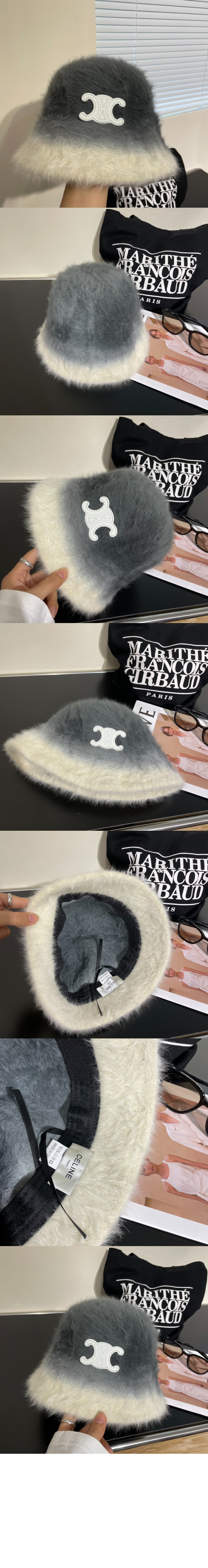 셀린느 뽀글이 벙거지 2A9312