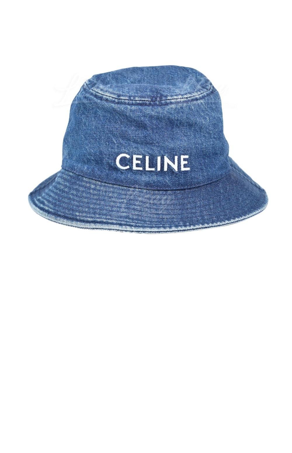 셀린느 데님 버킷햇 2AU3B9