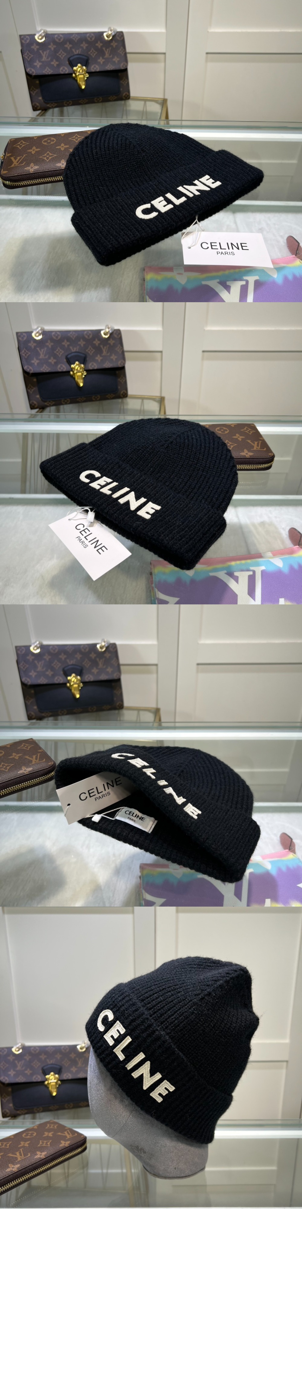 셀린느 니트 비니 2A45T2