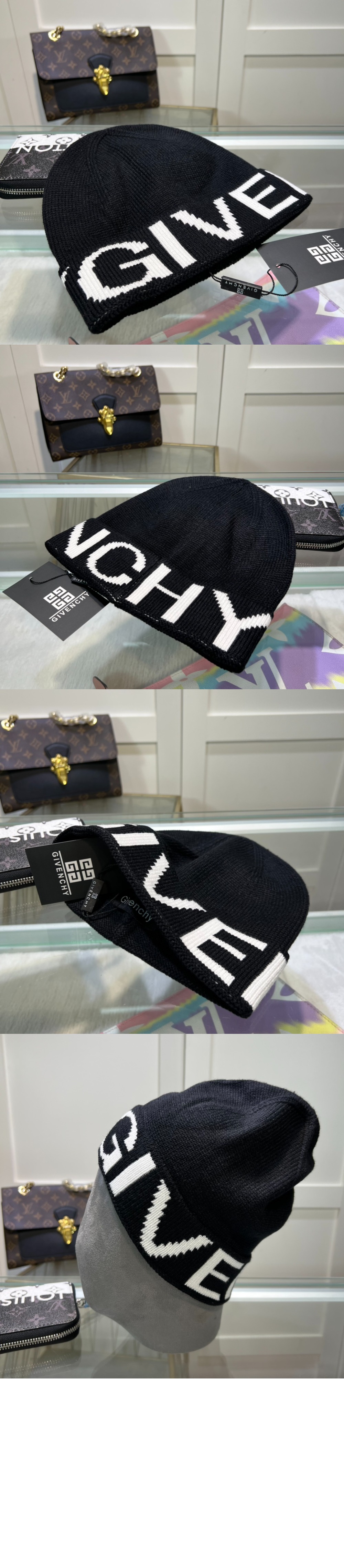 지방시 로고 비니