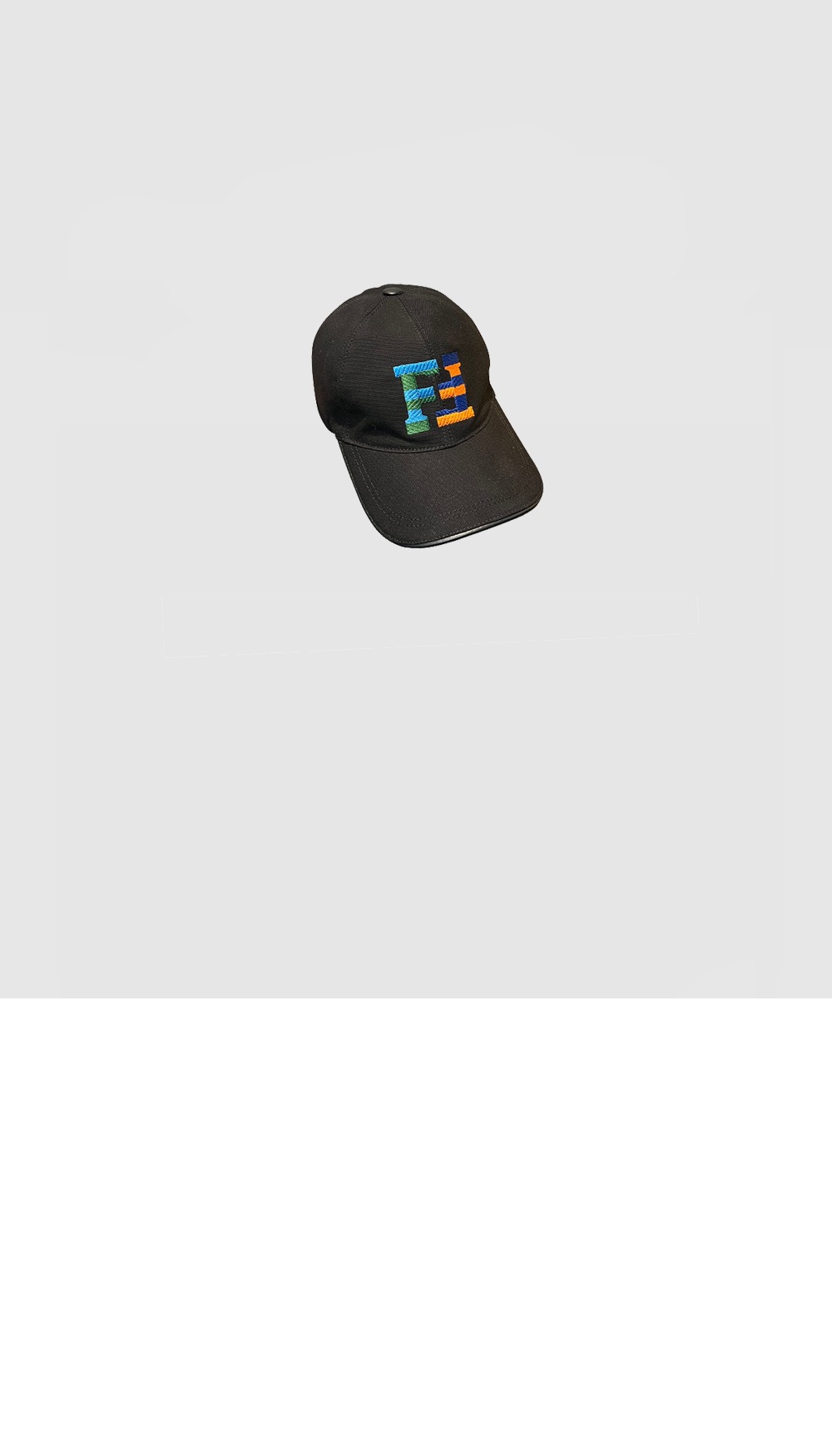 펜디 베이스볼 캡 FXQ641