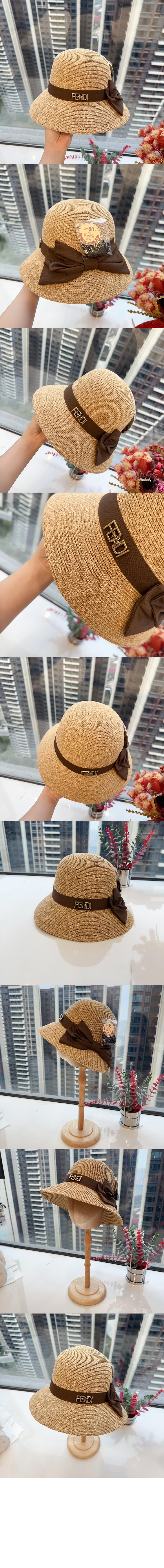 펜디 선캡 FXQ489