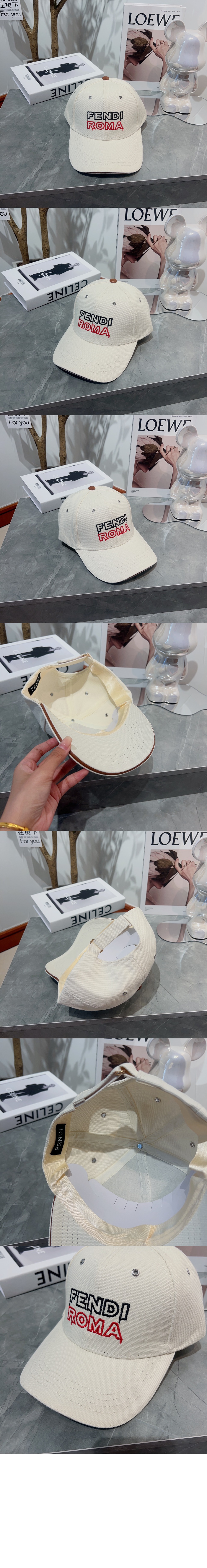 펜디 베이스볼 캡 FXQ384