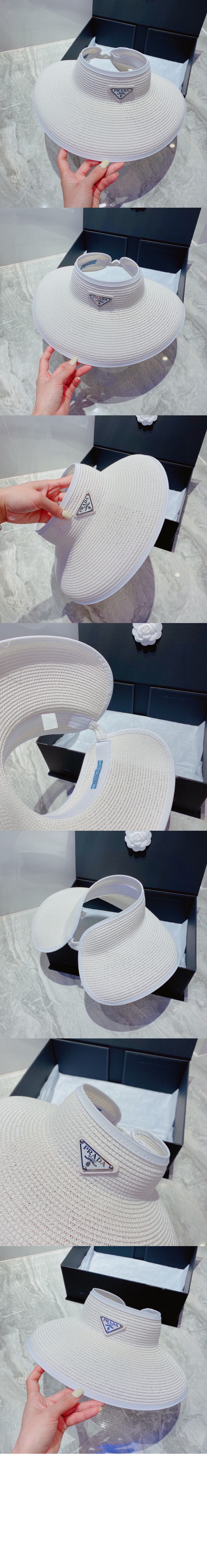 프라다 선캡 2HC133