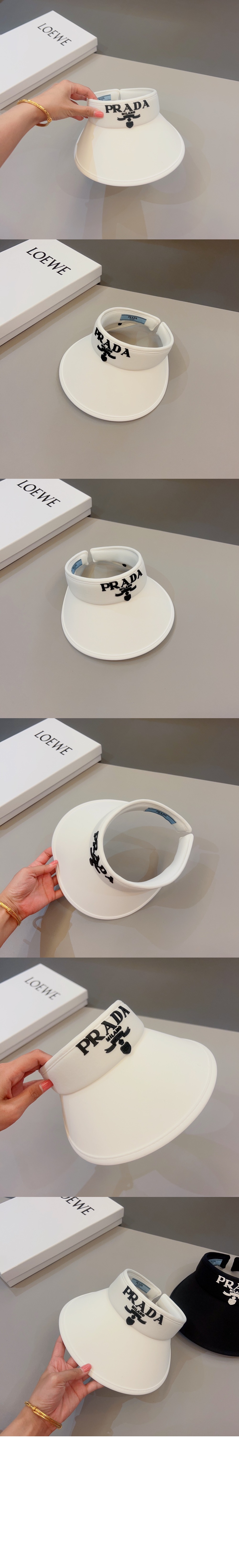 프라다 선캡 2HC368