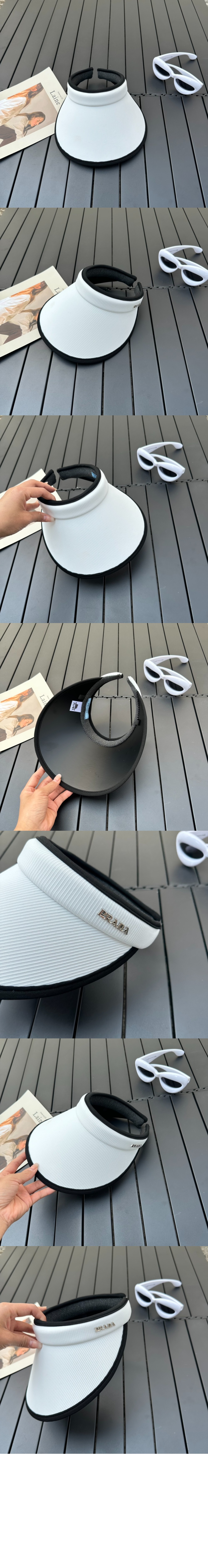 프라다 선캡 2HC913