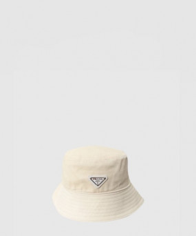 프라다 코듀로이 자수 벙거지 1HC257