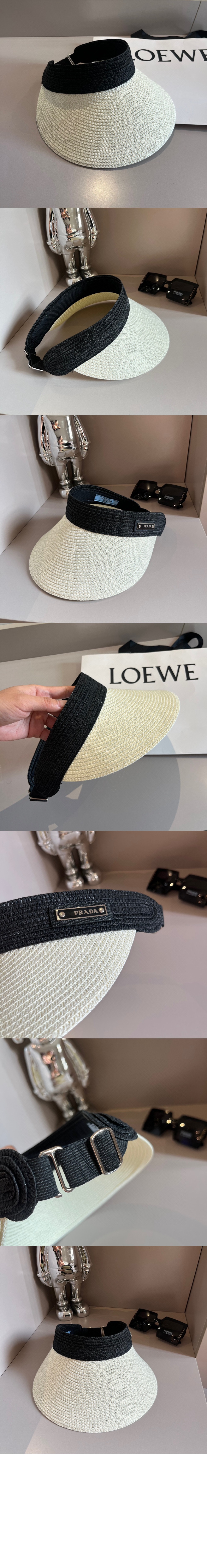 프라다 선캡 1HC698