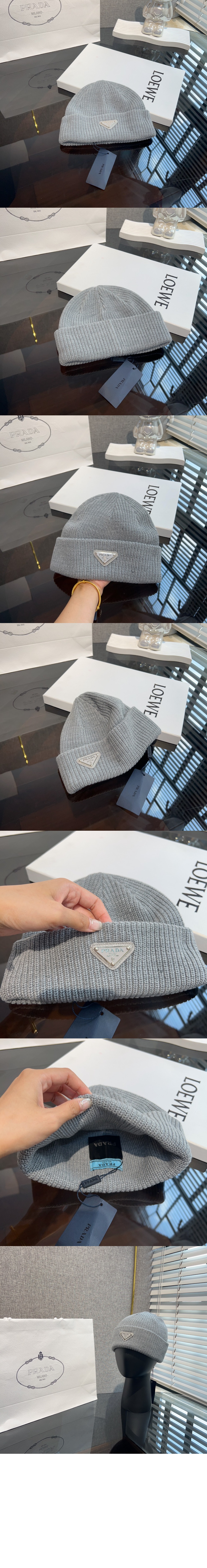 프라다 캐시미어 비니 UMD489