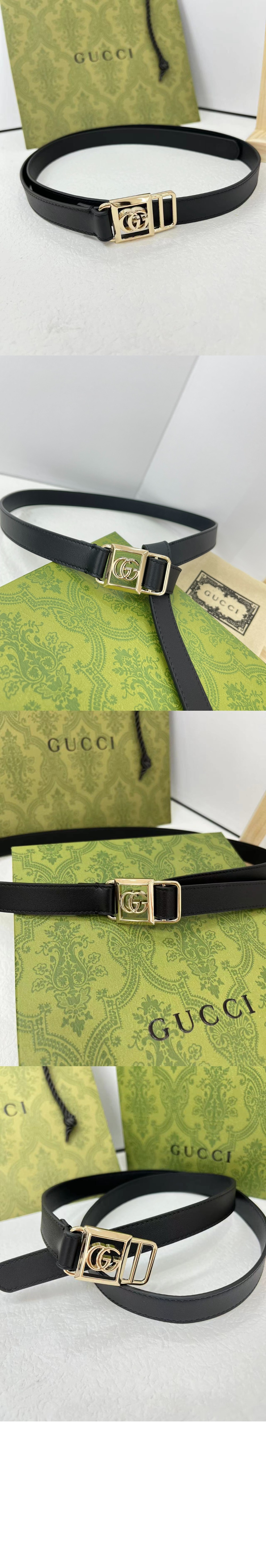 구찌 GG버클 파인버전 벨트 790232