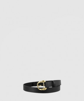 구찌 홀스빗 버클 씬 레더벨트 633125